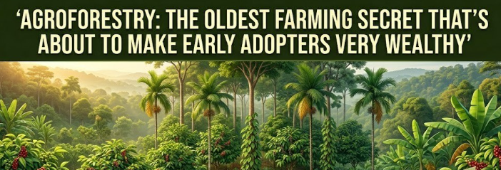  Agroforestry: The Oldest Farming Secret That’s About to Make Early Adopters Very Wealthy