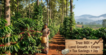 How to Calculate the True ROI of a Managed Farmland Investment in Coorg