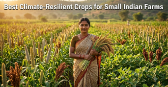 Best Climate-Resilient Crops for Small Indian Farms