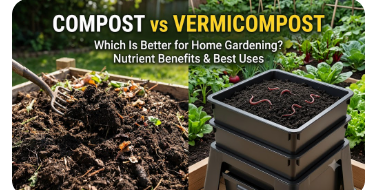 Compost vs Vermicompost: Which Is Better for Home Gardening?