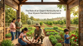 The Role of an Expert Horticulturist in Your Mysore Farmland Investment — and Why Having One Matters