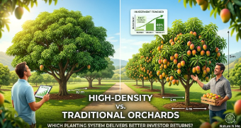 What Is the Difference Between High-Density Planting and Traditional Spacing in Fruit Orchards — and Which Is Better for Investors?