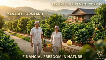 Managed Farmland for a Tax-Free Retirement Corpus